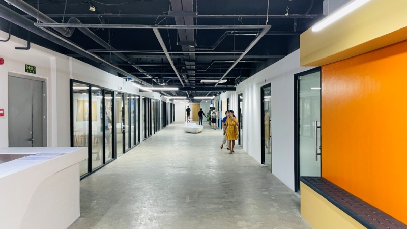 フィリピン留学 Cebu21 - B`CEBU-Hallway-5